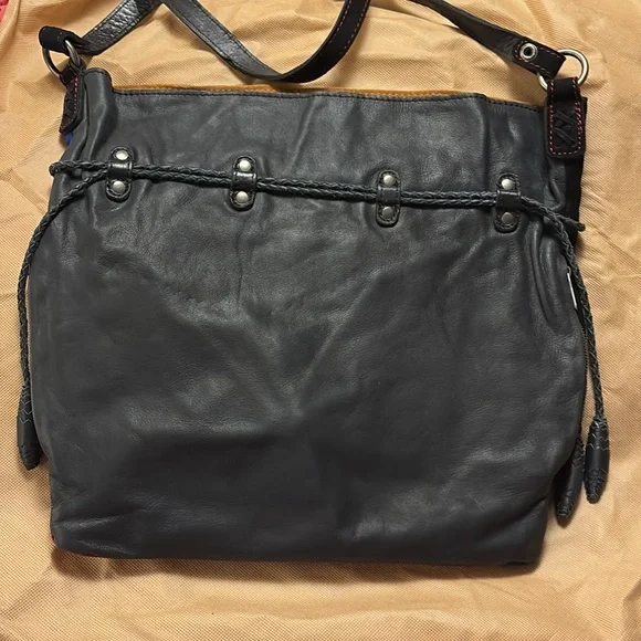 Gorgeous Patricia Nash Suede Colorblock Collection Caffarelli Brand New - Picture 6 of 12